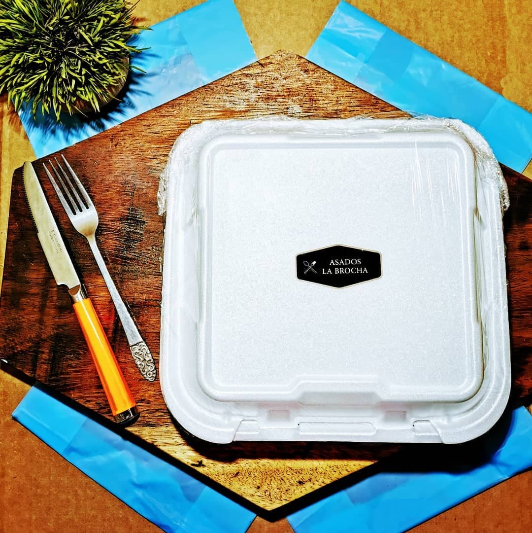 Mitnahmebox von Asados La Brocha